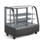 Stolová chladiaca vitrína 100 l - čierna
