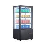 Stolová chladiaca vitrína 78 l - čierna