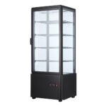 Stolová chladiaca vitrína 98 l - čierna
