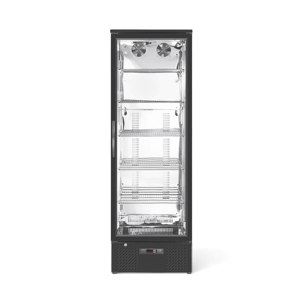 Presklená chladnička BB600W1 - čierna – Obrázok 3