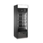 Presklená chladnička RB-800H - čierna