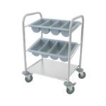 Vozík na príbory a tácky 