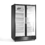 Presklená chladnička  ALG1253-2M-BLACK