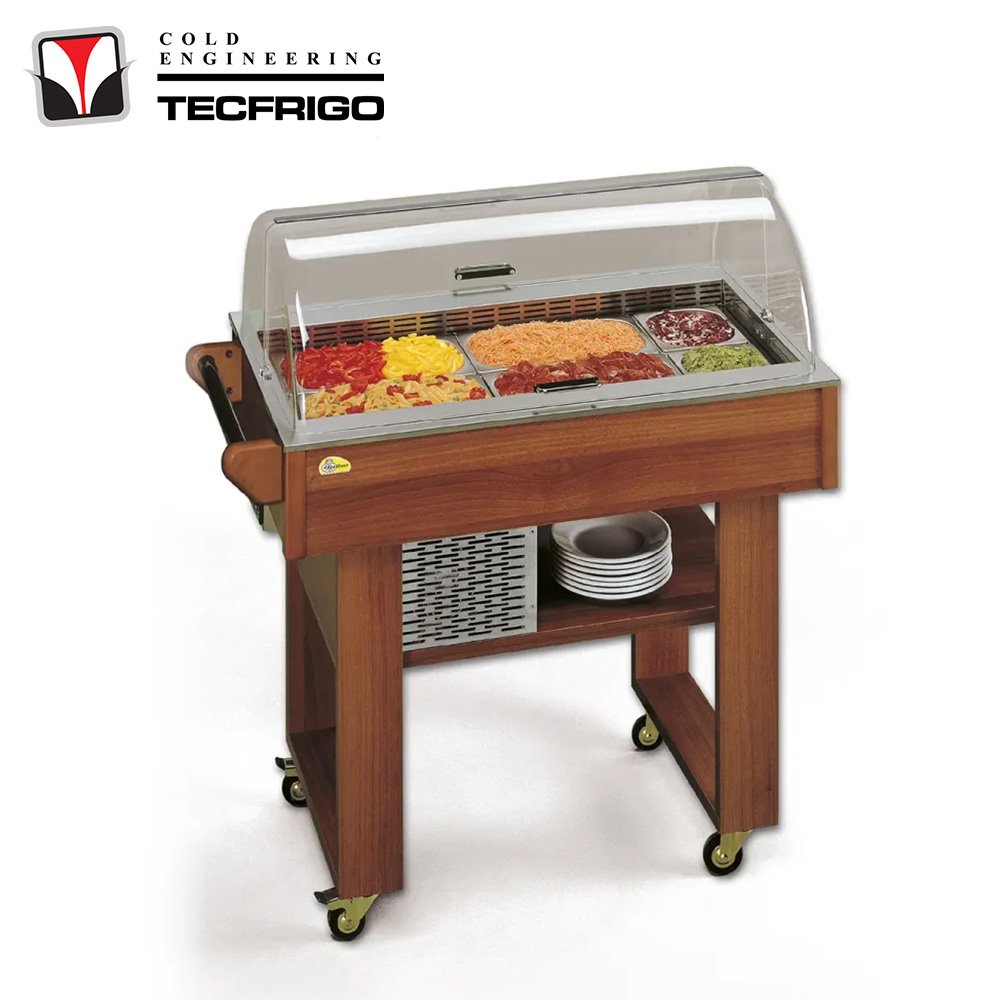 Tecfrigo CARRELLO - Ohrevný gastrobufet