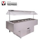 Tecfrigo ISOLA INOX - Ohrevný a chladený gastrobufet
