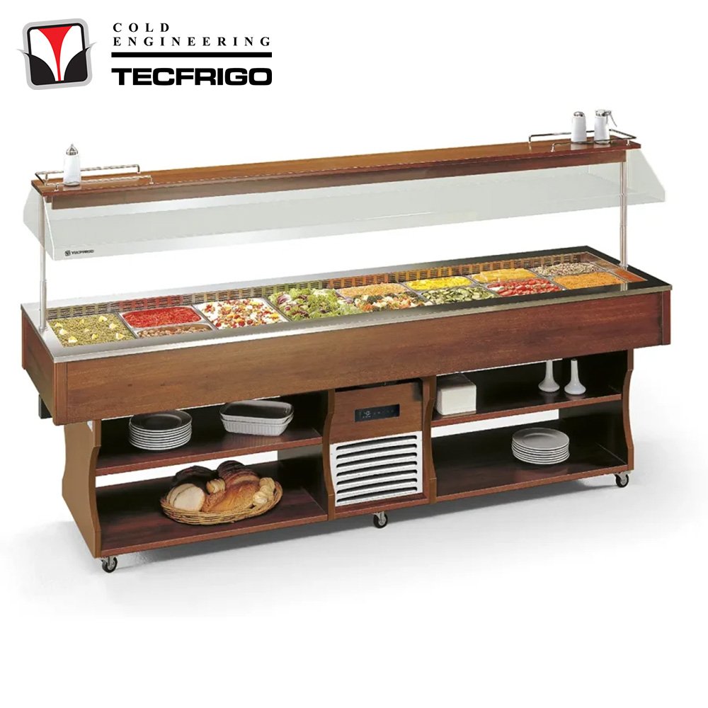Tecfrigo ISOLA 8 M - Ohrevný gastrobufet