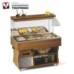 Tecfrigo ISOLA MURALE 4 - Ohrevný gastrobufet